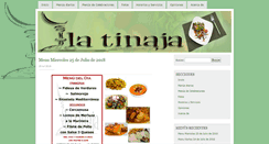 Desktop Screenshot of la-tinaja.com